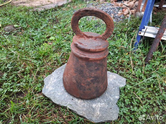 Гиря 2 пуда царская