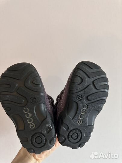 Ecco ботинки демисезонные 20 р-р