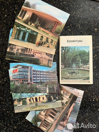 Наборы открыток СССР живопись города