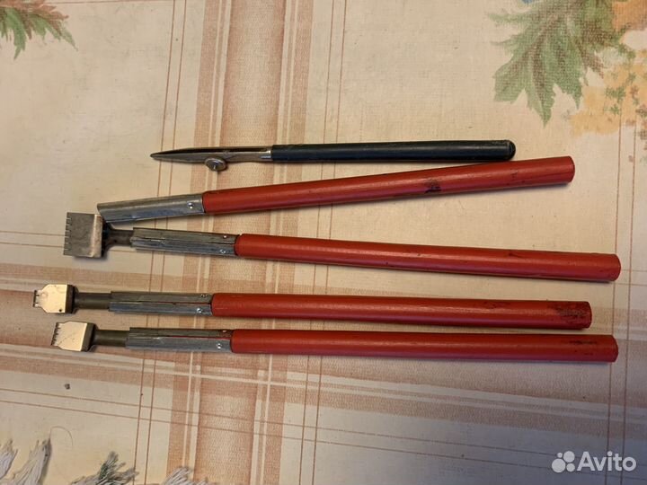 Готовальня СССР, перья, циркуль