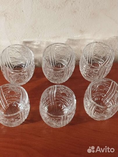 Хрустальные стопки