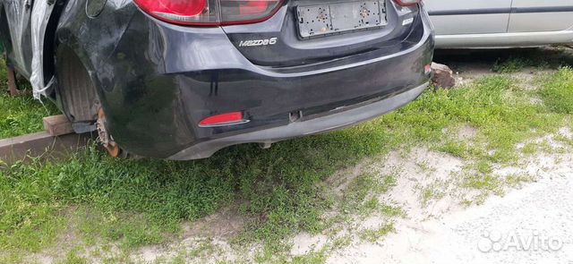 Mazda 6 gj задний бампер
