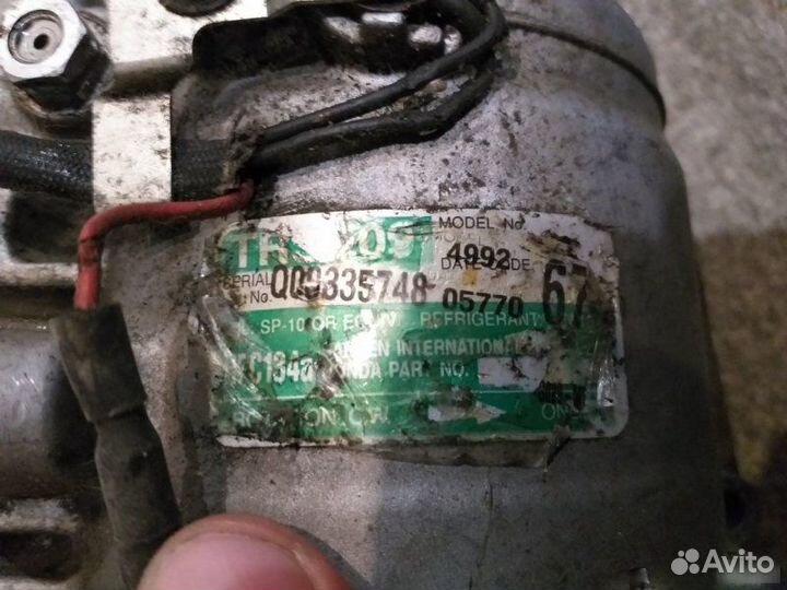 Компрессор кондиционера Honda Cr-V 3