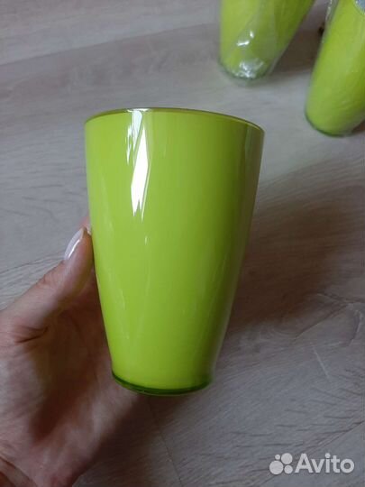 Набор стаканов 3 шт, акрил