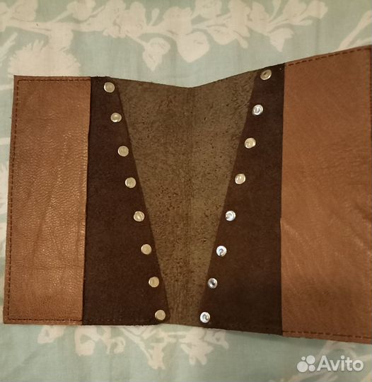 Новая обложка на паспорт из натур. Кожи