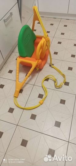 Качели детские подвесные Edu-play Медвежонок