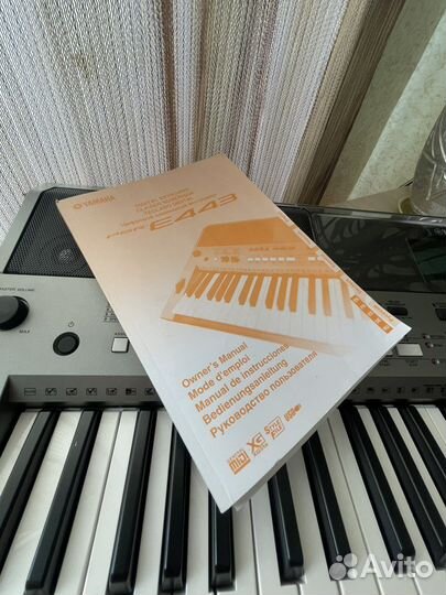 Синтезатор yamaha psr e443