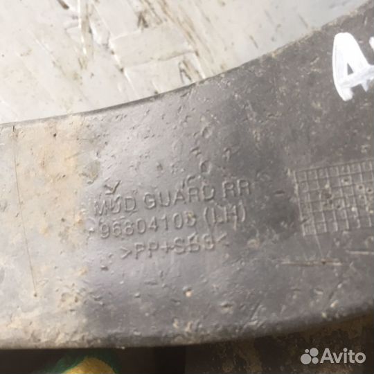 Брызговик задний Opel Antara Опель Антара