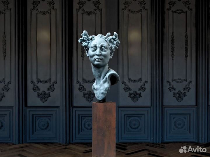 Современная скульптура Восприятие 160 см