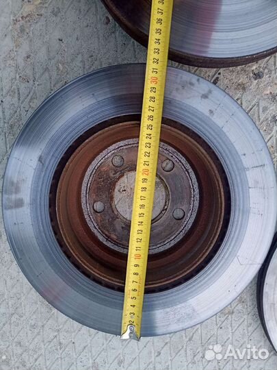 Комплект тормозных дисков к бмв Х5 Е70 (б/у)