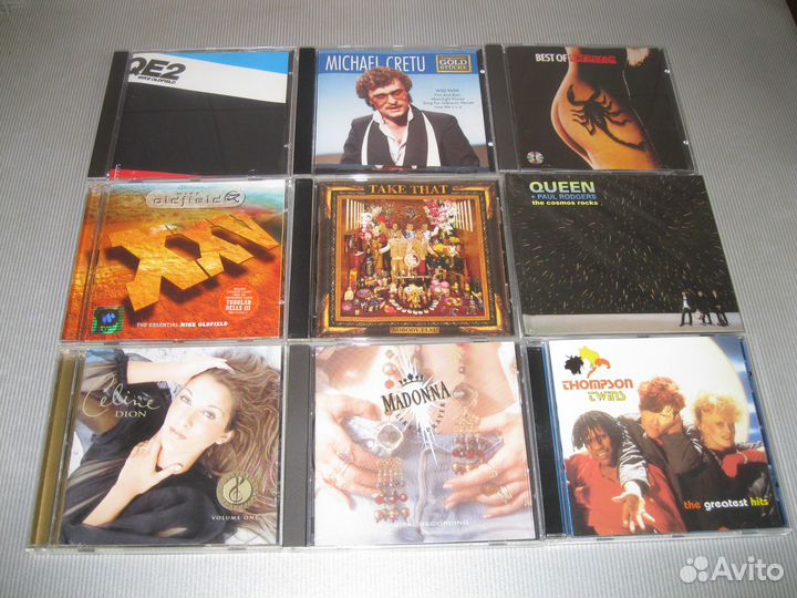 Cd диски зарубежные исполнители