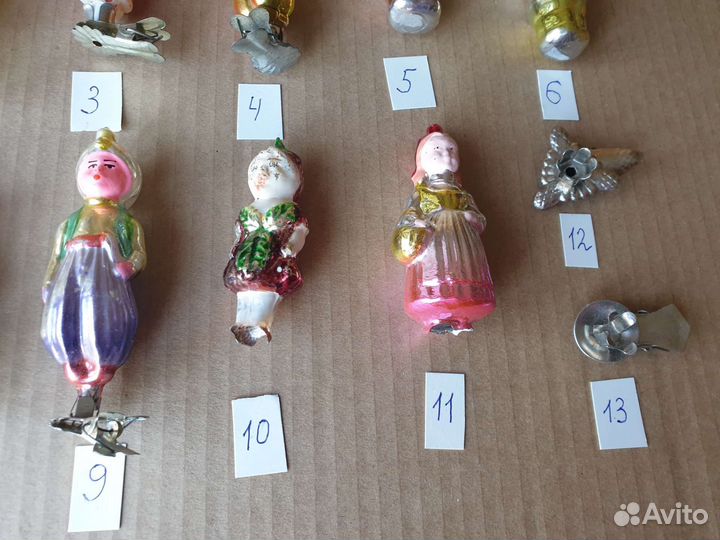 Елочные игрушки СССР