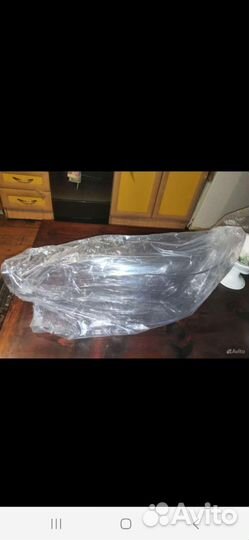 Пластик фары бмв Е60 левая сторонна