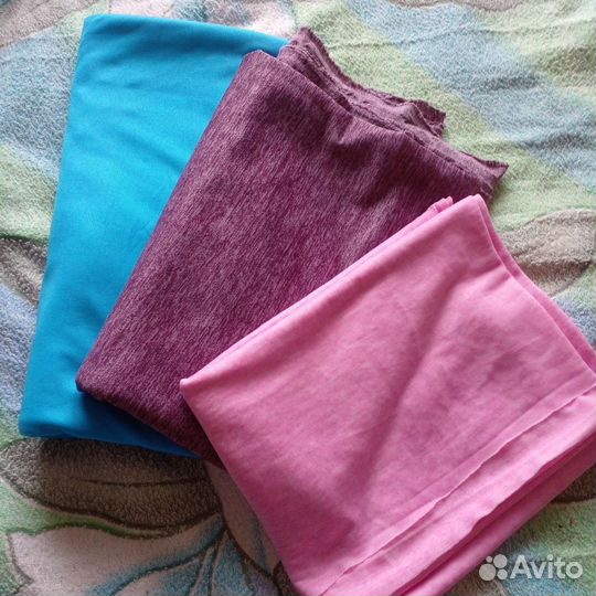 Отрезы тканей СССР пакетом