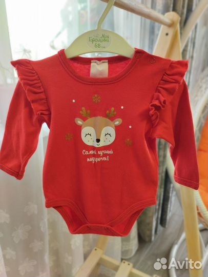 Новогодний костюм для девочки 74