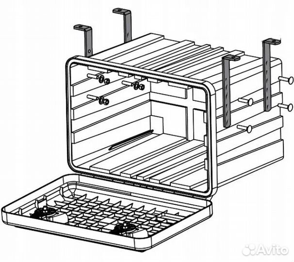 Ящик инструментальный на Газель