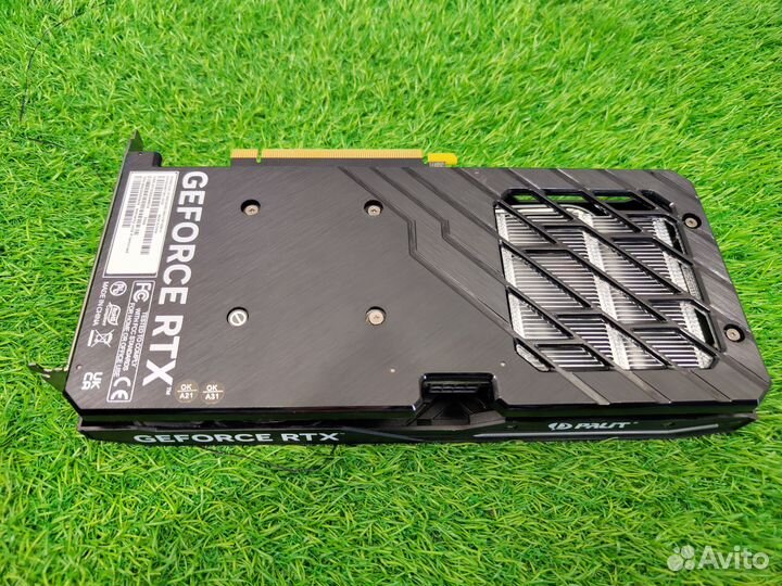 Видеокарта Palit GeForce RTX 4060 Dual гарантия