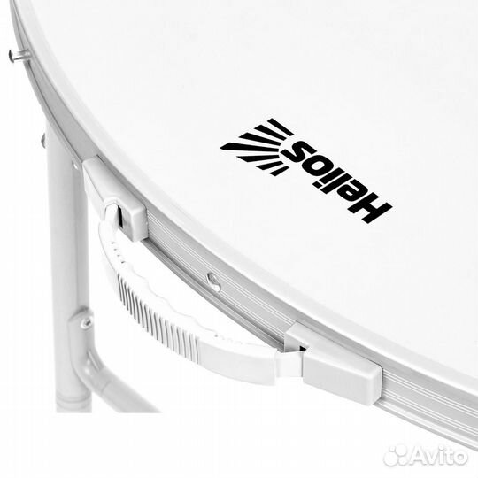 Стол складной овальный алюминиевый, без чехла (T-2