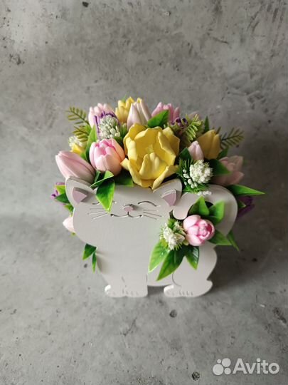 Букет из мыла