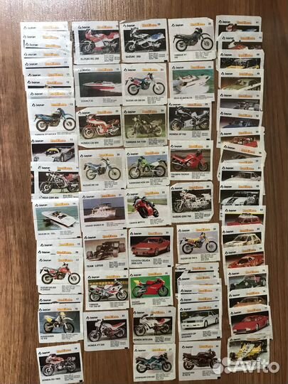 Вкладыши от жвачек Турбо, наклейки и пр