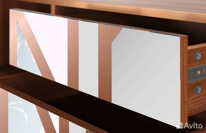 Тв-тумба T4 - Орех - Champagne Story