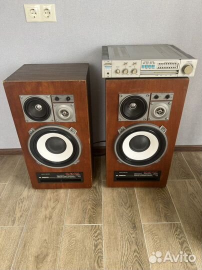 Колонки Амфитон 50ас 022 + усилитель