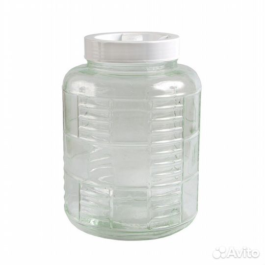 Стеклянная бутыль с гидрозатвором 18 л,22 л