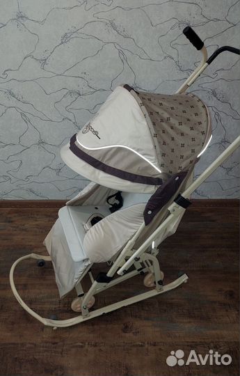 Детские санки коляска бу