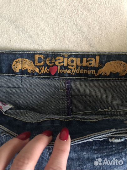 Юбка джинсовая desigual 46/48