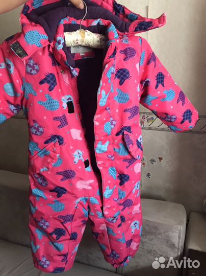Комбинезон зимний для девочки
