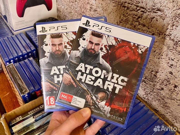 Atomic heart PS5 (новый) озвучка