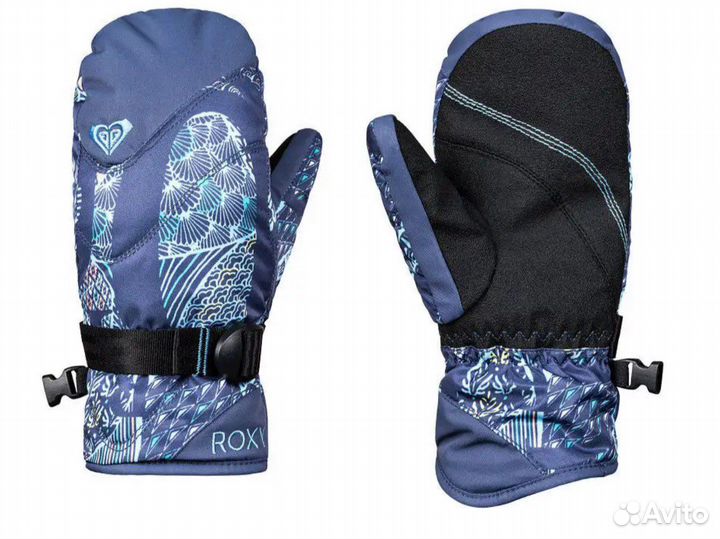 Варежки горнолыжные для сноуборда детские Roxy
