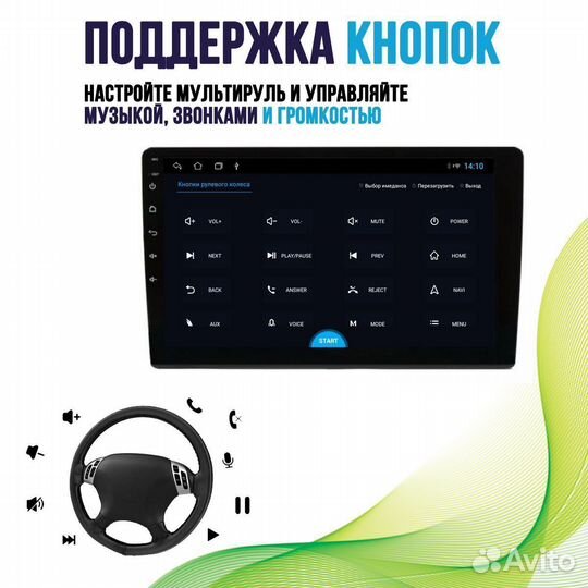 Магнитола Subaru Forester SG M series Android