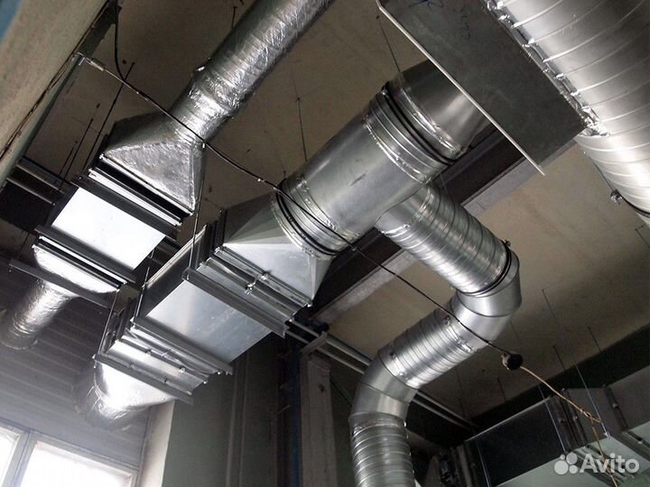 Монтаж систем вентиляции