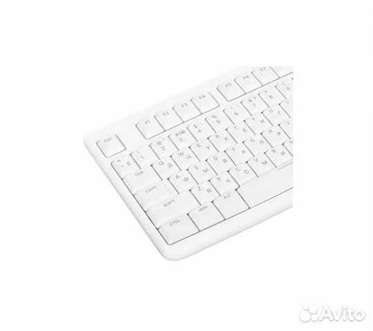 Клавиатура + мышь Dareu MK185, белый (En/Ru)