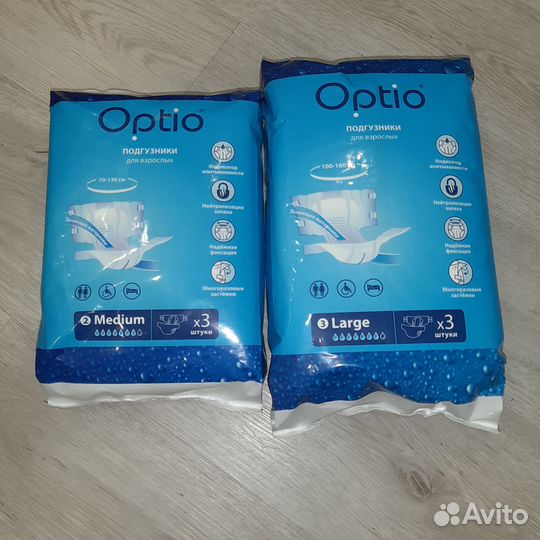 Подгузники для взрослых размер М и L