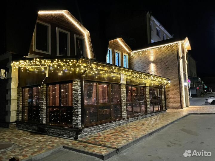 Декоративная подсветка домов и территорий