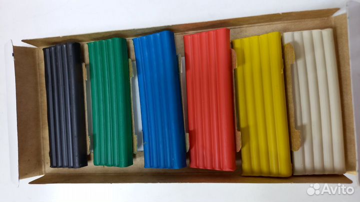 Пластилин (6 цветов)