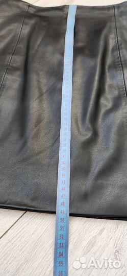 Юбка экокожа 48р