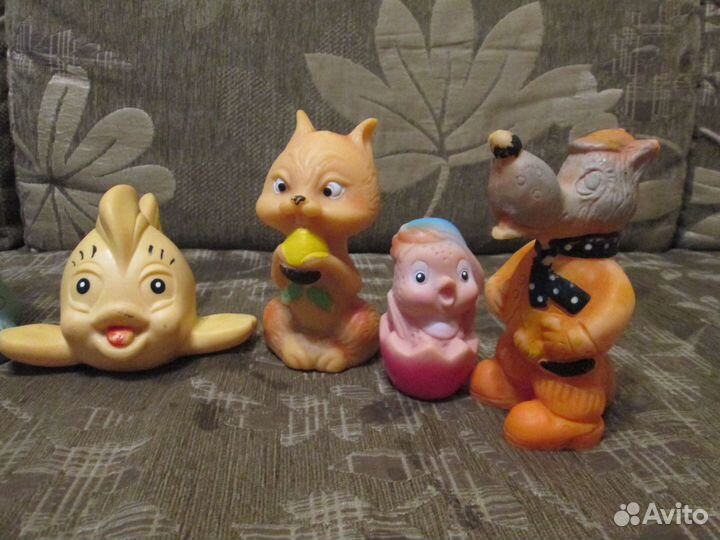 Игрушки резиновые СССР пакетом