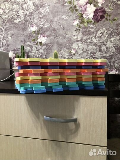 Мягкий коврик пазл