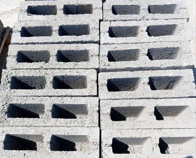 Блок стеновой вибропрессованный