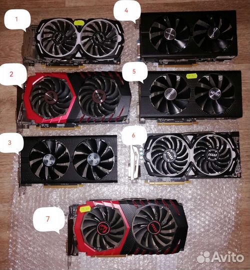 Видеокарта RX480