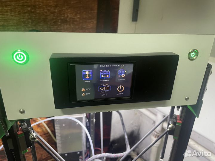 3d принтер Anycubic Kossel linear plus