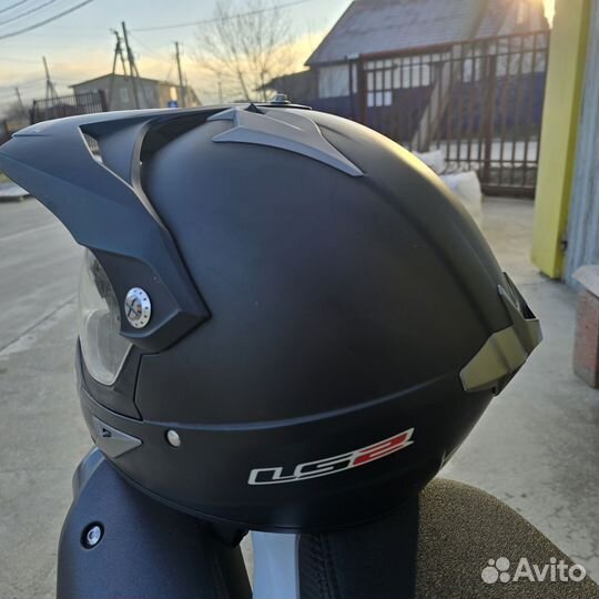 LS 2 шлем эндуро мотард L мото
