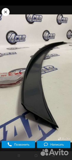 Спойлер на шкоду актавия А7