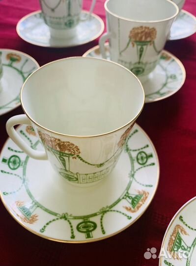 Кофейная пара лфз костяной фарфор