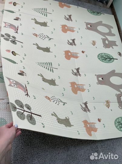 Складной детский коврик