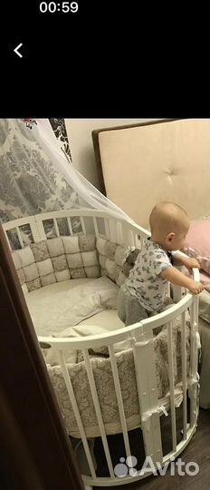Кроватка для новорожденного трансформер