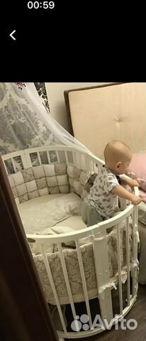Кроватка для новорожденного трансформер